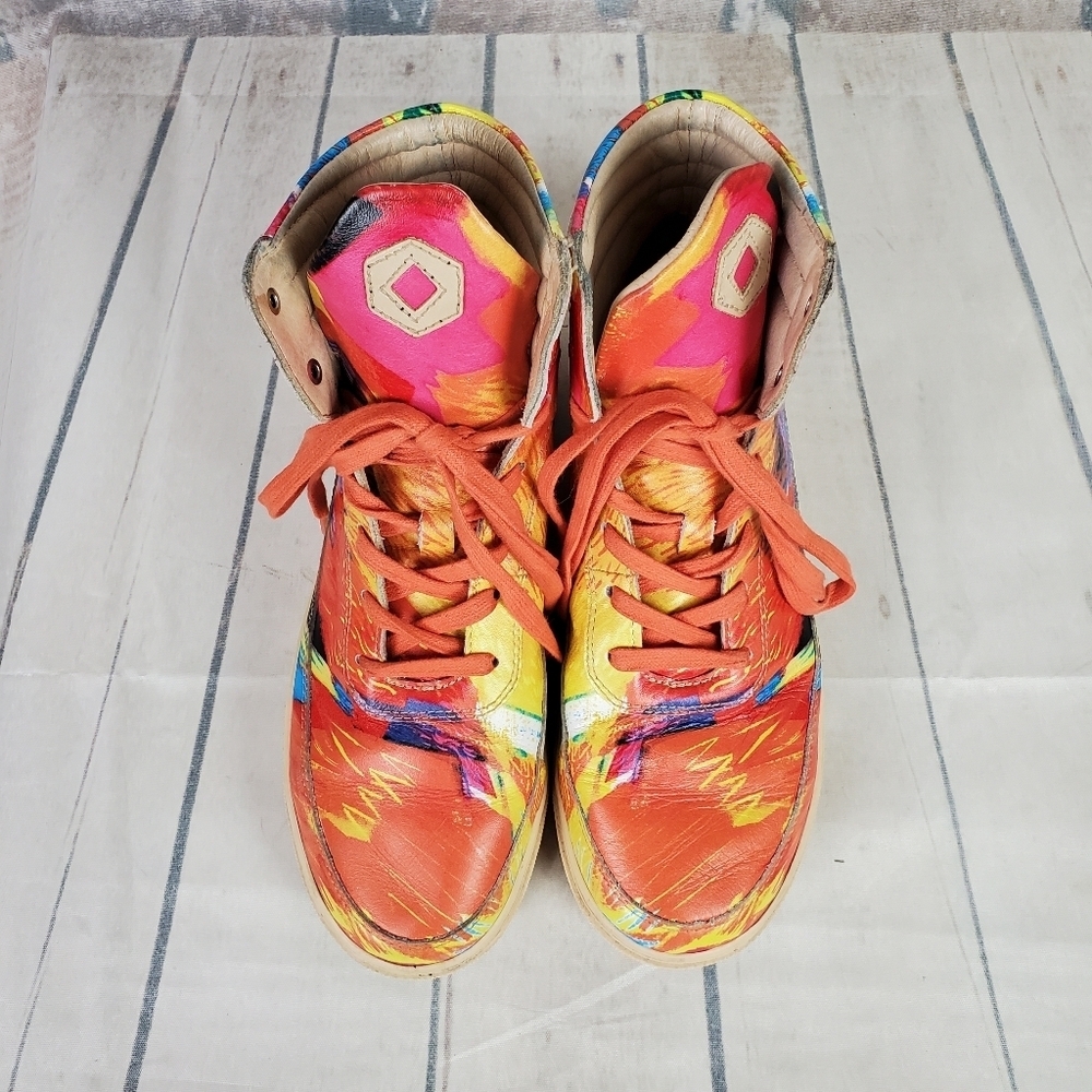 Leather Hi Top Sneakers Sparacino Cambie Hi The  Long Winter Size 6USM/7.5USW - Picture 10 of 16